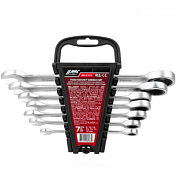 Набор ключей комбинированных трещоточных 8-19 мм 7 пр JBC JBC-51072