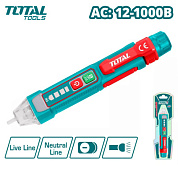 Индикатор напряжения бесконтактный 12-1000В TOTAL THT100091