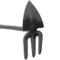 Рыхлитель 3-зубый с тяпкой WMC TOOLS WMC-TG2104020-P