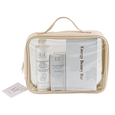 Набор для лица, тоник 1763, гель-патч 1831, массажер La and Te beaute LT-CB9