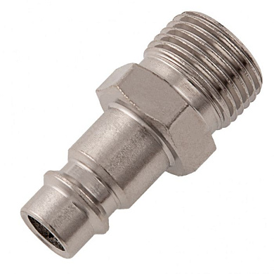 Быстросъем пневматический "папа"-наруж. резьба 3/8", 2 шт, Stels 57059