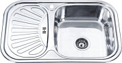 Кухонная мойка из нержавеющей стали, декорированная Ledeme L67549-R