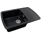 Мойка кухонная из мраморной крошки, черный, B29-22 Gerhans