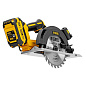 Пила циркулярная аккумуляторная бесщет. CCSH-BL-20-185, 185 мм, Li-Ion, 20 В Denzel 27409