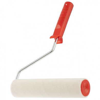 Валик "Велюр" Pro, 250 мм, ворс 4 мм, D 48 мм, D ручки 8 мм, шерсть 50%, полиакрил 50% MTX 81371