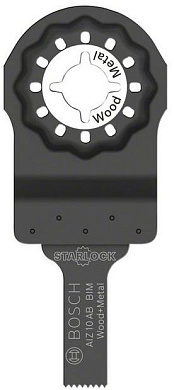 Погружное пильное полотно AIZ 10 AB Wood and Metal BOSCH (2608661641)