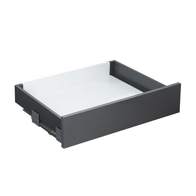 Система ящиков Evolution L-450 h84 графит PUSH TO OPEN ДСП16мм SLIMBOX EVOLUTION 117810