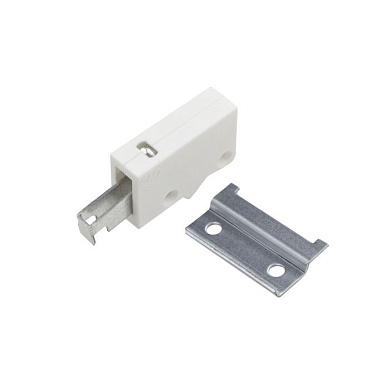 Навес кухонный регулируемый (простой) + шина L-55 белый (уп/2навеса+2шины) AKS 91988