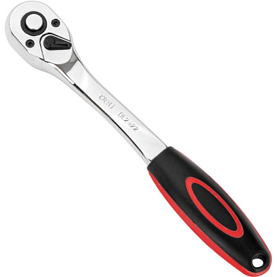 Трещотка 3/8", 200 мм, 72 зуба Deli RS EDL2422