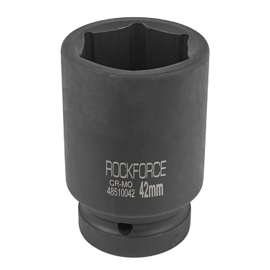 Глубокая ударная головка 42 мм 6-гр. 1'' RockForce RF-48510042