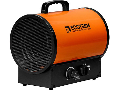 Нагреватель воздуха электр. EHR-05/3G, пушка, 5 кВт, 380 В, термостат Ecoterm ET3722-5