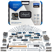 Набор инструментов 202 пр. 1/4''&3/8''&1/2'' 6-гр. Scheppach Sch-42022-5