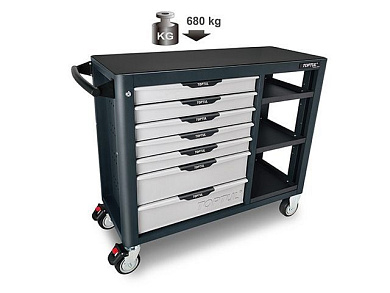 Тележка для инструмента 8 секций TOPTUL TCBA0801
