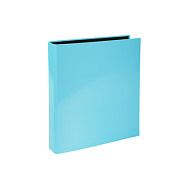 Папка на кольцах "Aquarel", 2 кольца, голубой