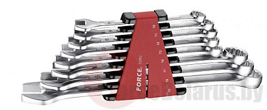 Набор комбинированных ключей 3/8''-13/16'' 8 пр. Force 5086S