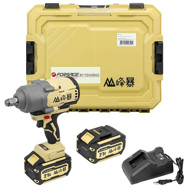 Гайковерт аккумуляторный ударный 3/4'' Forsage F-BLMI-268