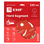 Диск алмазный Hard Segment (230х22,23 мм) EKF Expert dd-230hps
