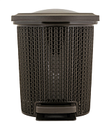 Контейнер для мусора с педалью Soul 6 л венге Пластик Репаблик SV4064ВНГ