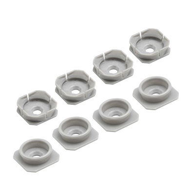 Соединитель для панелей кнопочный d25 (уп/4внутренних+4наружных) SISO 110346