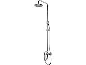 Душевая система Lt D40, серия Crocus хром, на стену, короткий излив A-five A5-0137