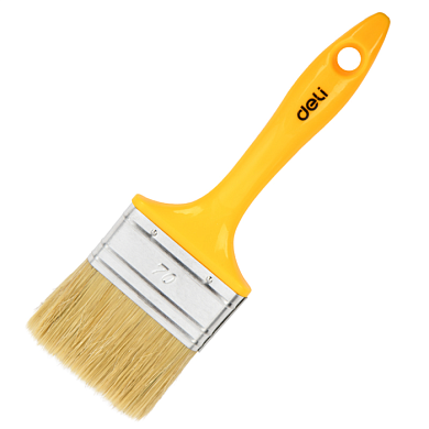 Кисть малярная Deli YS EDL509137, плоская, 2.7-70 мм, смешанная щетина