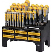 Набор отвёрток с битами на подставке 100 пр. Vorel 60750