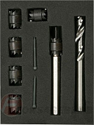 Набор сверл по металлу для высверливания точечной сварки, 9 пр. Yato YT-28920