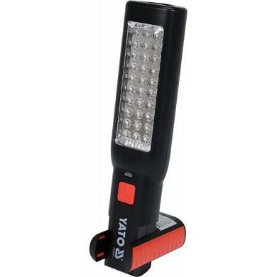 Фонарь светодиодный, 30+7 LED, 100lm, 3.7V, 1800mAh Yato YT-085051