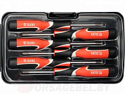 Набор отверток для точных работ +,- L50 мм 6 пр. Yato YT-25861