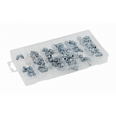 Набор смазочных ниппелей 110шт Hoegert HT8G511