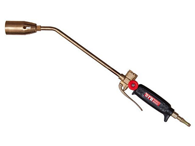 Горелка газовоздушная ГВ-100-Р, рычажная, 510 мм, пропан/бутан, Ø35 мм РЕДИУС 08102