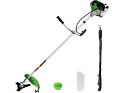 Мотокоса BC-210 с ножом и головкой, 2.1 кВт, косильная головка, нож 3 зуб., ремень однолямочный DGM DG2111-1