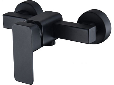 Смеситель для душа D35-A, серия 210 черный без излива, эксцентриков нет ECONOCE EC0215BL