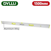Правило алюминиевое с уровнем 1500мм DYLLU DTSL6G150