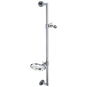 Душевая штанга, нержавеющая сталь + цинк, хром Ledeme L8006