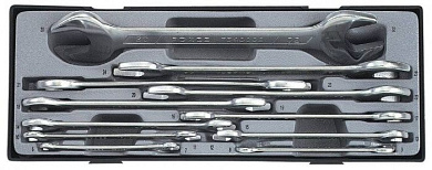 Набор ключей рожковых Force T5111 (6-32 мм) 11 пр.