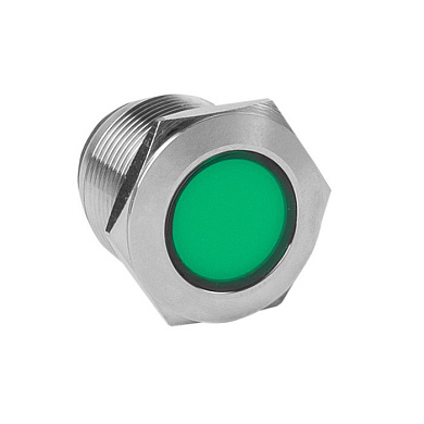 Лампа зеленая сигнальная S-Pro67 19 мм 230В EKF PROxima s-pro67-321