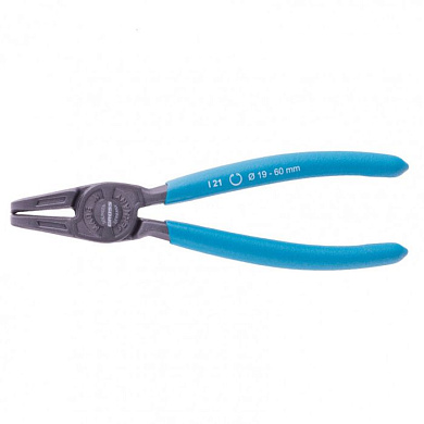 Съемник стопорных колец на сжим 165 мм (19-60 мм), изогнутые губки Gross 18343