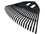 Грабли веерные пластмассовые без черенка 50 см 23 зуба ИнструмАгро 2600048