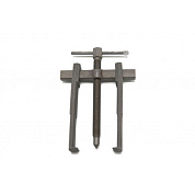 Съемник двухлапый с торцевым ограничителем 10" (захват 25-120 мм, винт 220 мм) немецкого типа H-D HD-25114