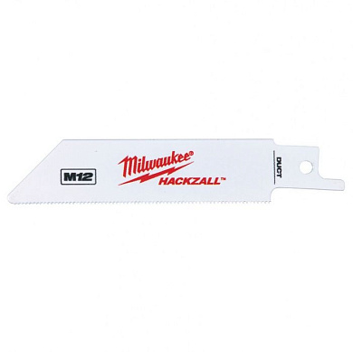 Полотно для саб. пилы по цветмету HACKZALL 100х1 мм, 5 шт. Milwaukee 49005424