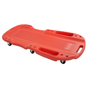 Лежак пластиковый подкатной на 6-ти колесах RockForce RF-TRH6808B