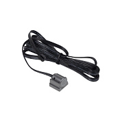 Выключатель сенсорный, с диммированием, врезной/накладной, 12V/24V, 60W/120W, для блоков питания Splitter, черный, AKS 115447