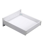 Система ящиков AKS L-350 белый низкий PUSH TO OPEN H=90 ДСП 16мм SLIMBOX 56989