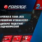 Домкрат подкатной гидравлический 2 т, 130-330 мм, с комплектом аксессуаров Forsage F-TH12074