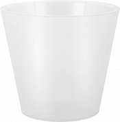 Горшок для цветов Фиджи Орхид D 160 мм/1,6 л белый перламутровый Пластик Репаблик ING1558БЛПЕРЛ