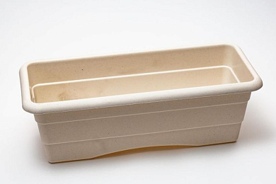 Ящик балконный №1, l=400 h=140, белый Гарденпласт 80000