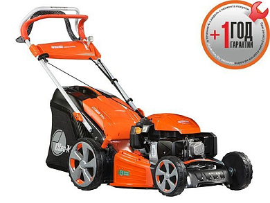 Газонокосилка бензиновая G 53TK ALLROAD PLUS 4 самоходная, 4.6 л.с., шир. 51 cм, выс. 28-75 мм OLEO-MAC 66079074E5
