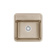 Мойка кварцевая, квадратная, ST-5001, 500*500мм, беж, Granula 106495