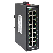 Промышленный неуправляемый коммутатор EKF TSX-100 16 портов 10/100 Мбит/с TSX-100-UN-16